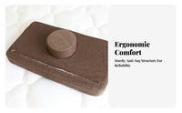 Anti-Collapse Salon Pillow Firm-Density Foam Core Eyelash Extension Pillow Breathable Hole Design Spa Headrest Cushion for Beauty Salons, Spas