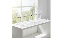 Toy Display Stand Clear Model Organizer Bracket Compact Acrylic Display Stand for Hobbyists, Desktop