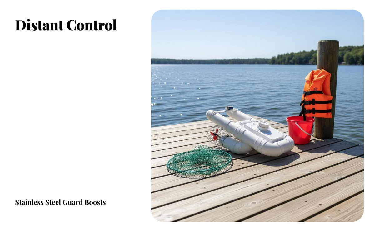 distant Control Boat mesh Pulling Capability dual-propellerPropeller Boat High-Speed Performance Fishing Tool for Anglers, Adults, Lakes, Ponds, Rivers
