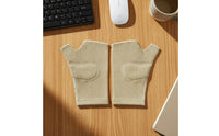 Shock Absorption Silicone Padded Hand Wrap Breathable Knit Elastic Palm Protector Glove Pressure Relief Compression Thumb Brace for Training