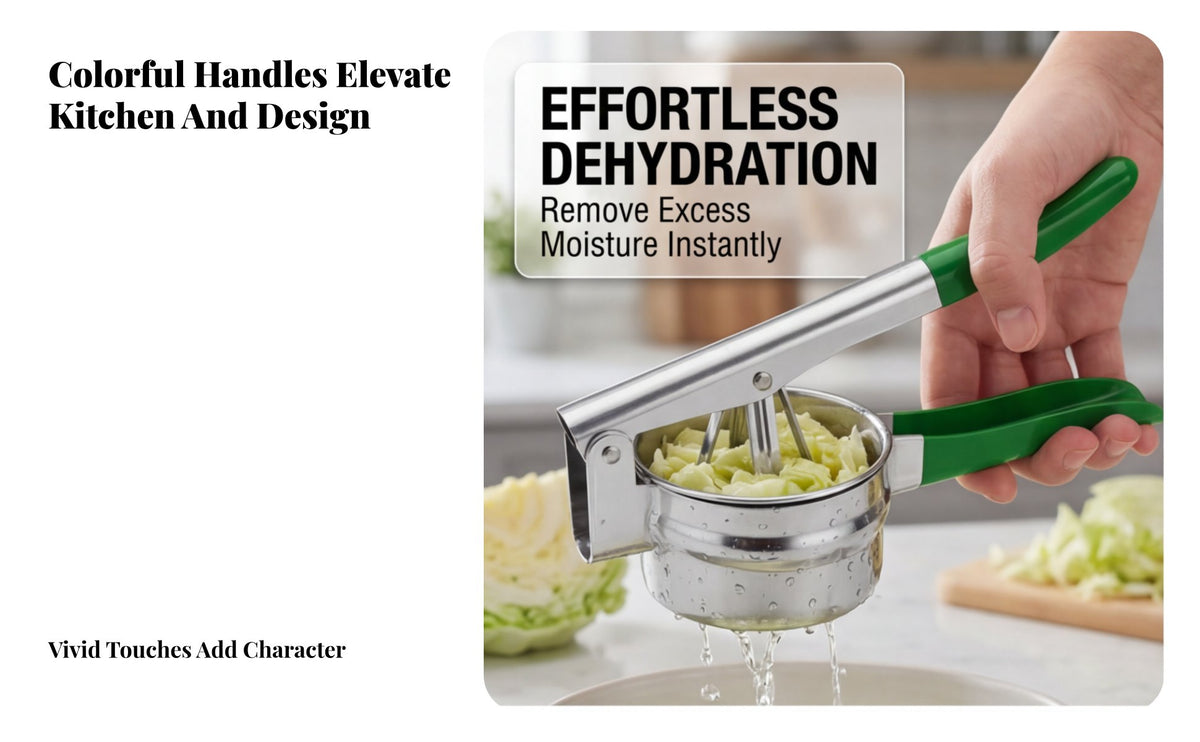 Dumpling Filling Water Remover easy Dehydration Stuffing press Effort-Saving Manual Dehydrator for Home Cooks, Chefs, Restaurants, Restaurant