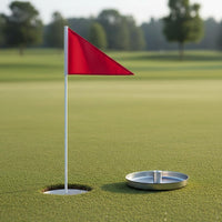 Putting Cup with Flag Easy to Install Sports Gear Stable Placement for Groundskeepers