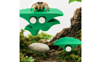 3 Pieces Strong Arachnid Bowl Decorative Arachnid Hide Cozy Toadstool Ledge with Adhesive Discs Discreet