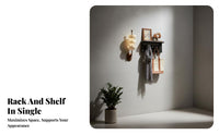 Creative Design keyboard-inspired Key Coat Hanger Space-Saving Flip-down Hook Rack Easy to Install Household Storage Retractable hangers for Homeowners, Families, Adults, Entryway, Hallway, Bedroom, Bathroom