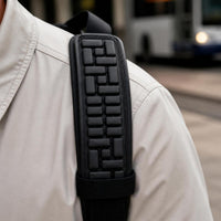 Shoulder Strap Pad for Backpacks and Messenger Bags, Pressure-Reducing and Widened Design