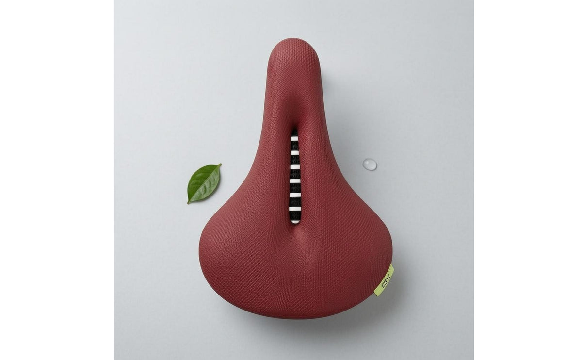 Ergonomic Cycle Saddle Aerodynamic Teardrop Bike Saddle Breathable Cycle Accessory