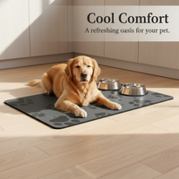 Waterproof Non-Slip Pet Feeding Mat for Dogs and Cats, Easy Clean Washable Placemat