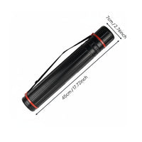 Expandable Drawing Tube Water-Resistant-Resistant Extending Art Tube Waterproof Architectural Drawing Holder for Artists