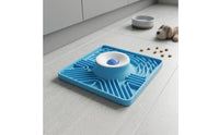 Non-Slip Slow Feeding Bowl with Maze Pattern Easy to Clean Puzzle Bowl Interactive Lick Mat Shallow Design for Young Dogs
