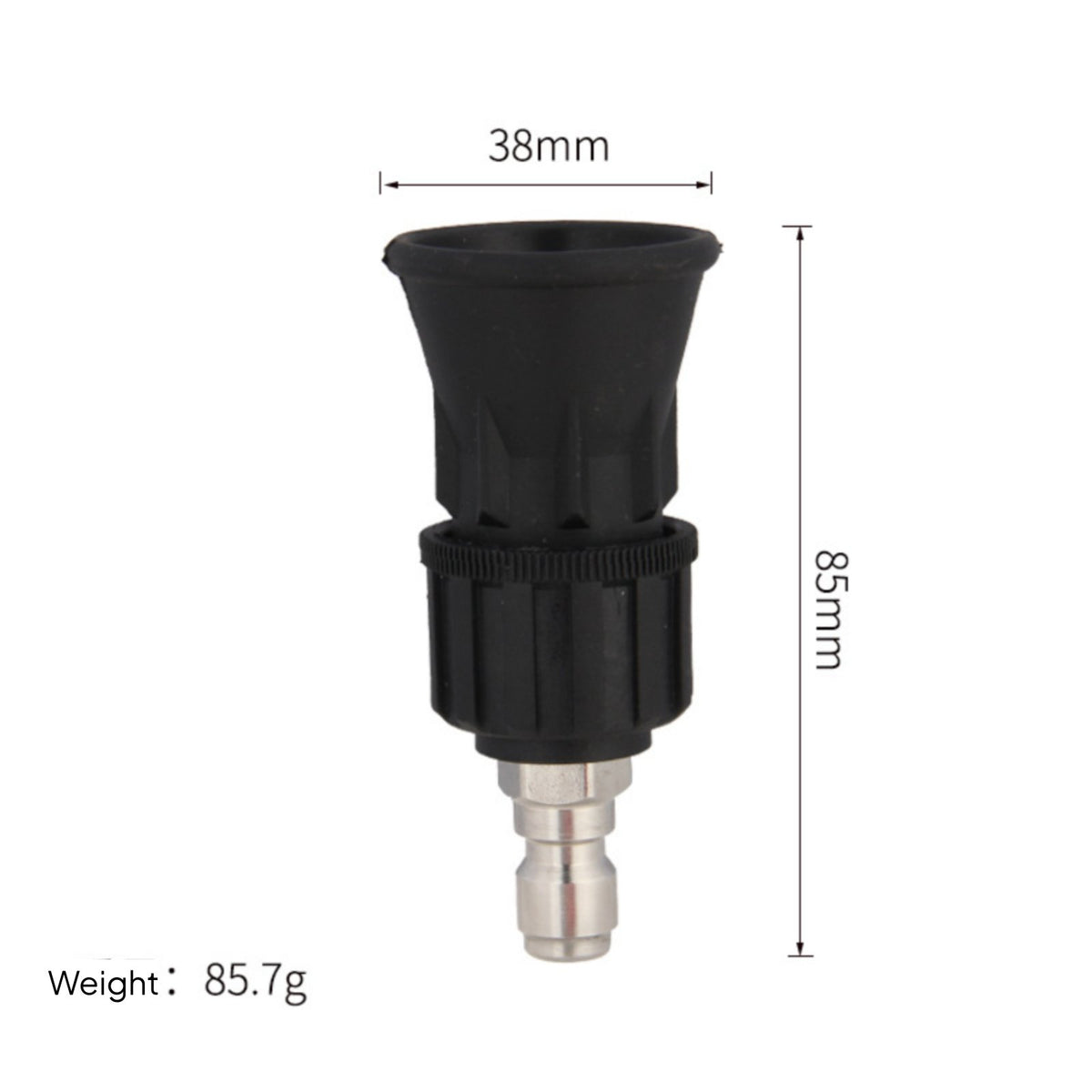 Long-Lasting 1/4 Inch Quick Connect Nozzle Easy Installation 1/4 Inch Quick Connect Nozzles Rustproof