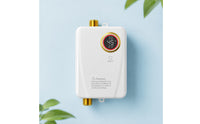 Compact Water Heater with Digital Display Space-Saving Point-of-Use Electric Water Heater for Rv