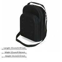 Zippered Baseball Cap Case Vented Rigid Cap Case Moisture Protection Shoulder Strap