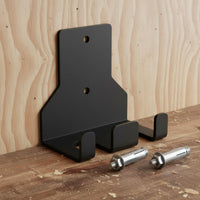 Wall Mounted Barbell Holder Space-Saving Wall Mounted Bar Rack Easy Installation Barbell Hanger for Weightlifters, Basement