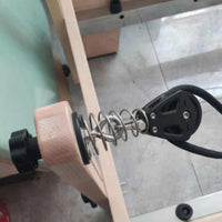 Coiled-Loaded Fitness Core Bed Pulley Universal Core Bed Pulley Compact Exercise Gear Metal Hook