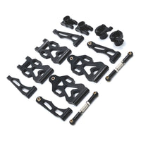 1/16 RC Car Upgrade Kit 1:16 Scale RC Steering Cup Replacement Chassis Support Arms for Hobbyists