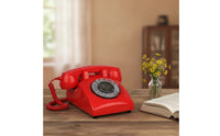 Rotary Phone Vintage Retro Landline Phone Classic for Home Office