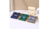 Metal Base Velvet Band Holder Display Stand Triangular Support Four-Slot Band Holder Stand