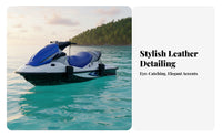 2 Pieces Defensive Black Boat Bumper No Roll Design Padded Boat Bumper Dock Protection Marine Gear Non Marking