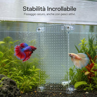 Acrylic Aquarium Divider for Fish Tanks - Transparent Isolation Board for Breeding, Fry, and Turtle Tanks
