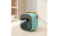 Desk Fan with Mist Spray Rechargeable Desk Misting Fan Personal Cooling Device for Travel