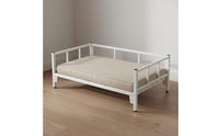 Year-Round Elevated Dog Bed Chew Resistant Raised Pet Cot Raised the Ground for Small Dogs, Cats