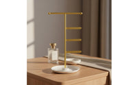 Jewelry Stand Trods Tabletop Jewelry Organizer Stand Minimalist Necklace Holder with Base for Countertop