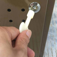 通用市政环卫物业铁皮垃圾桶钥匙户外不锈钢果皮箱三角铁锁钥匙锁