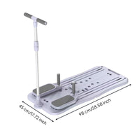 Multifunction Fitness Board with Handlebar User-Friendly Split Training Board Full-Body Core Exercise Device Long-Lasting for Home Gym, Apartment