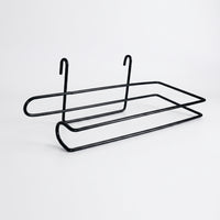 Paper Towel Holder with Two Hangers Lightweight Paper Towel Holder with Hooks Anti-Scratch for Washroom