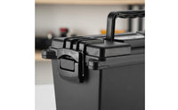 Moisture-Proof Plastic Toolbox Multi-Purpose Sealed Dry Box Water Resistant Dry Storage Box Sturdy Construction for Mechanics, Fishermen