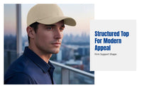 Large Head accommodating Structured sport Cap Deep Fit sporting Hat Breathable Headwear Lightweight for Men, Athletes, Sports, Fishing