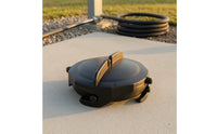 RV Hose Cap with Clamp Two-handleHandle RV Sewer Hose Cap Compact Leakleakproof for Trailer Owners, Outdoor Camping