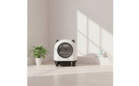 App-Controlled Smart Self-Cleaning Cat Litter Box Washable Fully Enclosed Automatic Litter Box Safe Cat Toilet Anti-Pinch for Cats