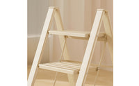 Folding Step Ladder Foldable Step Ladders for Homeowners, Renters, Closet
