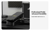 Volume Modulation Pedal No Power Supply Needed Passive Volume Pedal Musical Instrument Accessory Anti-Slip Design for Guitarists