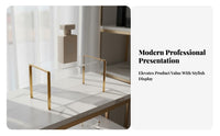 Acrylic Perfumes Display Stand Versatile Use Acrylic Display Riser Easy to Clean U-Shaped Riser Shelf for Collectors, Shop Owners, Exhibition Show