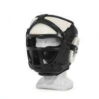 Open-Face Head Protector Padded Head Protector Safeguarding Headgear Shock-Resistant for Boxers, Fighters, Sparring, Boxing Training, Sanda