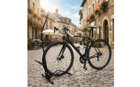 Cycle Parking Stand Non-Slip Base Upright Bike Stand Rack Heavy Duty Bike Repair Holder for Cyclists