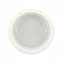 Round Deck Plate Cover with Transparent Lid Marine Deck Plate Cover Weather-Tight Hardware for Boat Owners, Boats, Yachts