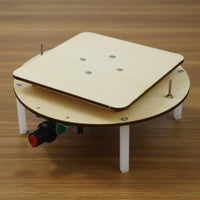 Seismic Simulator Model DIY Assembly Seismic Shaking Table Kit STEAM Education Project Anti-Seismic Test Model for Students, Home School, Classroom