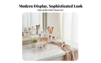 Stair-Step Display Riser Space-Saving Tiered Shelf Multi-Purpose for Homeowners