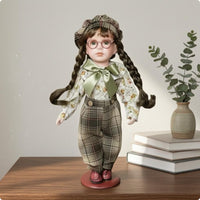 Decorative Ceramic Doll 41 Cm Tall Ceramic Doll Figure Filled Body