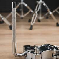 Single Ball Drum Clamp Metal Drum Ball Clamp Chrome Finish L Rod Holder for Drummers