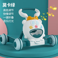 学步车手推车摇摇马防o型腿儿童防侧翻宝宝可调速多功能三合一