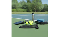 Pickleball Sleeve with Attachment Lightweight Pickleball Ball Holder Multipurpose Mesh Storage Sleeve for Tournaments