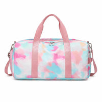 Travel Duffle Bag Detachable Shoulder Strap Luggage Large Capacity Printed Travel Duffel for Gyms