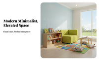 Modern Aesthetic Reconfigurable Modular Seating System Customizable Layout Configurable Block Seating Space-Saving Commercial Furniture High-Density Foam for Interior Designers, Families, Reception Area, Early Learning Centers, Lounging, Social Gatherings