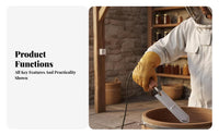 Temperature Controllable Electric Uncapping Stainless Steel Blade Electric Honey Display Panel for Beekeepers