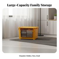 Front Accessible Ing Storage Box Space Saving Clear Front-Accessible Box