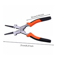 8-Inch Multifunction Welding Pliers Non-Slip Grip Handle Gas Shielded Metal-Joining Pliers Heavy Duty Welder's Multi-Tool for Welders, Mechanics